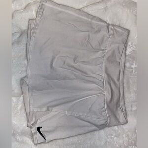 Nike Women's Light Gray Athletic Shorts